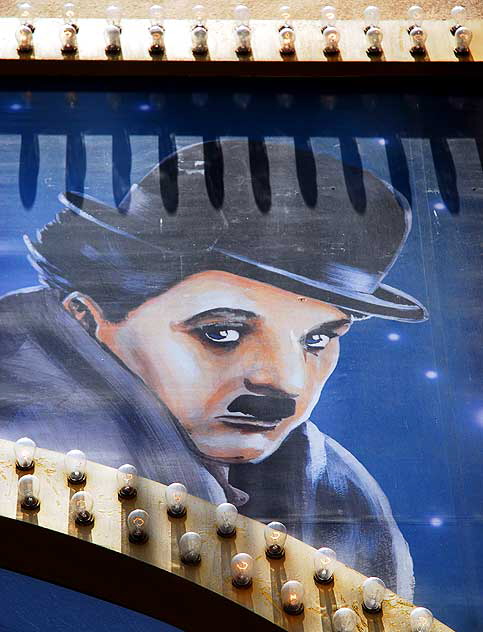 Hollywood Wax Museum, Charlie Chaplin and Lights