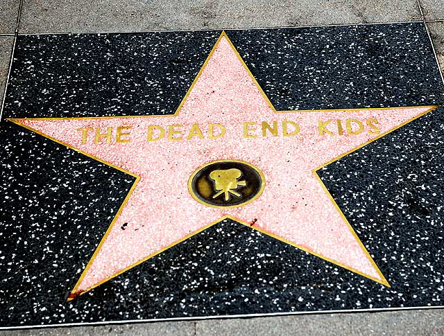 Star on Hollywood Boulevard's Walk of Fame - Dead End Kids