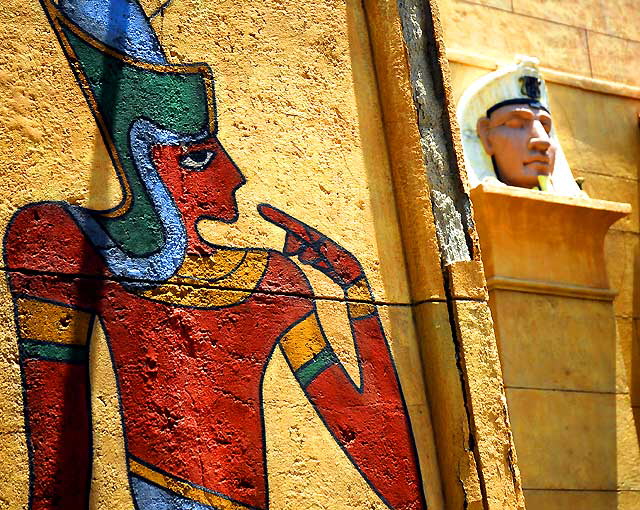 Fresco, Egyptian Theater on Hollywood Boulevard 