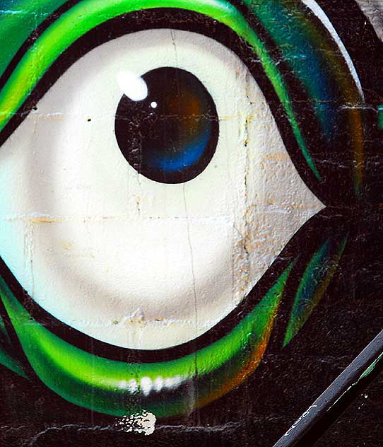 Green Eye, Melrose Avenue alley