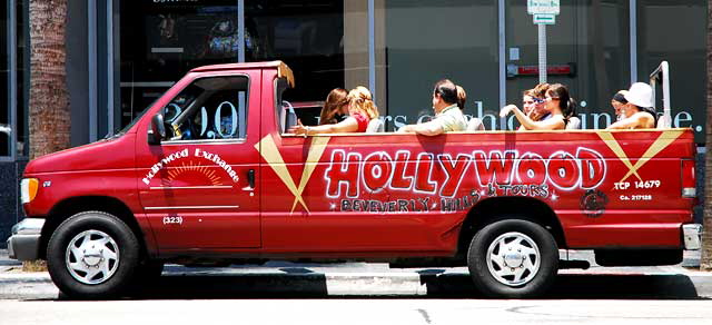 Hollywood Tour Van