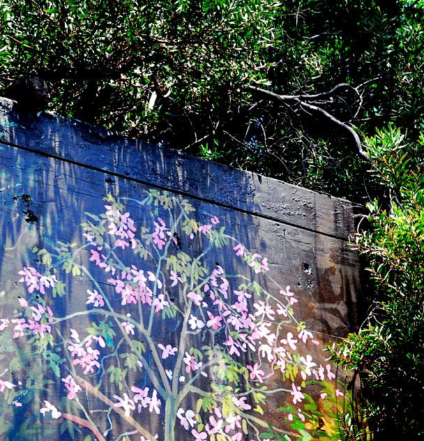 Mural in the parking lot of the McDonalds on Lincoln Boulevard in Venice, California 