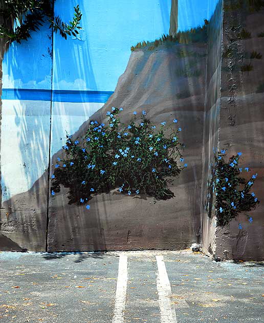 Mural in the parking lot of the McDonalds on Lincoln Boulevard in Venice, California 