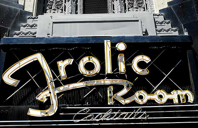 The Frolic Room, Hollywood Boulevard at the Pantages Theater