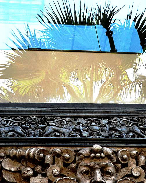 Window at the El Capitan Theater on Hollywood Boulevard