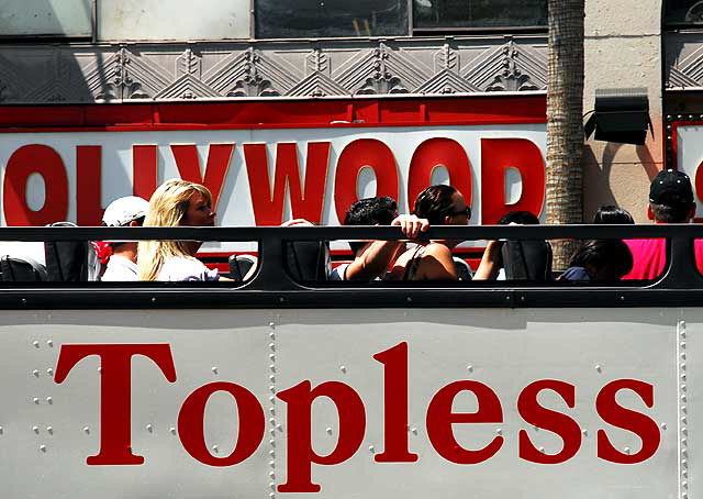 Tour Bus, Hollywood Boulevard - Topless Fun