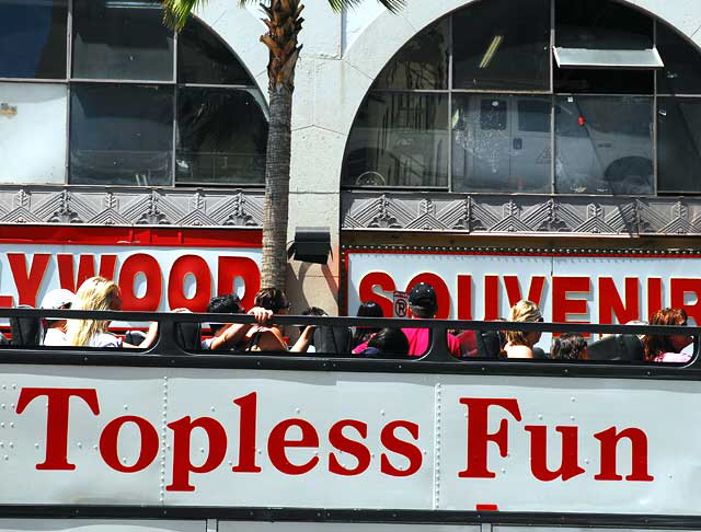 Tour Bus, Hollywood Boulevard - Topless Fun