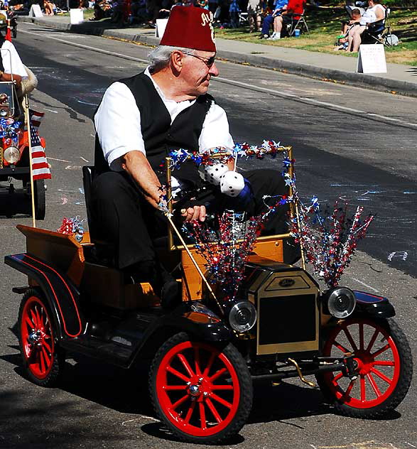 The 2009 Fourth of July parade in Rancho Bernardo, California - the Al Bahr Shriners Tin Lizzie Unit