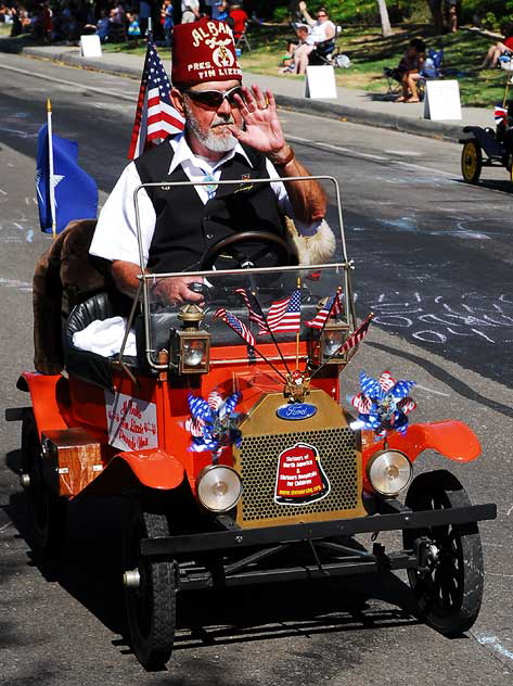 The 2009 Fourth of July parade in Rancho Bernardo, California - the Al Bahr Shriners Tin Lizzie Unit