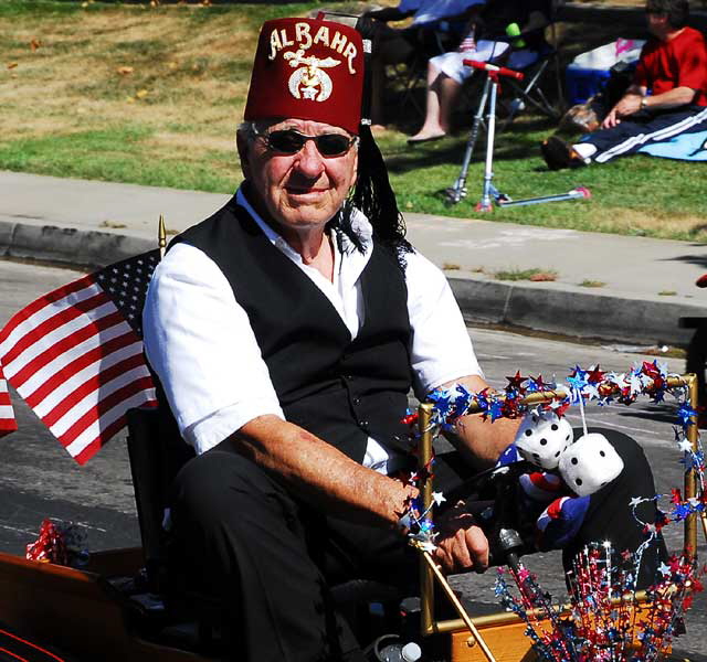 The 2009 Fourth of July parade in Rancho Bernardo, California - the Al Bahr Shriners Tin Lizzie Unit