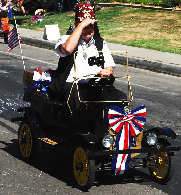 The 2009 Fourth of July parade in Rancho Bernardo, California - the Al Bahr Shriners Tin Lizzie Unit