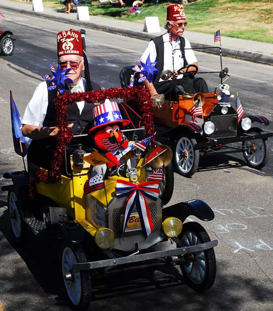 The 2009 Fourth of July parade in Rancho Bernardo, California - the Al Bahr Shriners Tin Lizzie Unit
