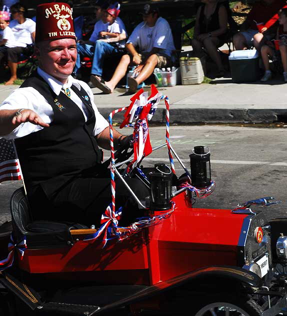 The 2009 Fourth of July parade in Rancho Bernardo, California - the Al Bahr Shriners Tin Lizzie Unit