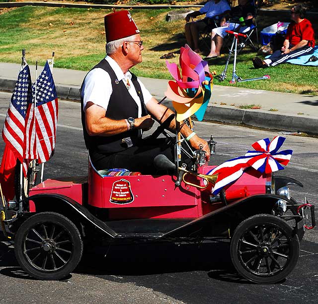 The 2009 Fourth of July parade in Rancho Bernardo, California - the Al Bahr Shriners Tin Lizzie Unit