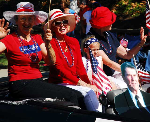 The 2009 Fourth of July parade in Rancho Bernardo, California 