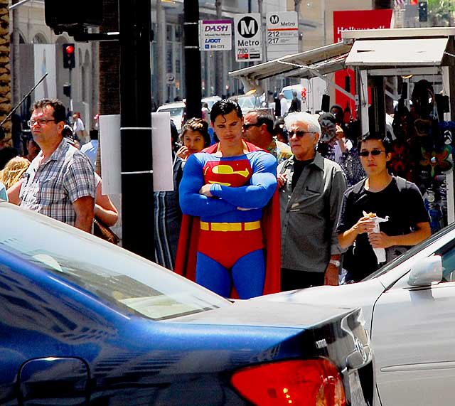 Superman impersonator, Hollywood and Highland