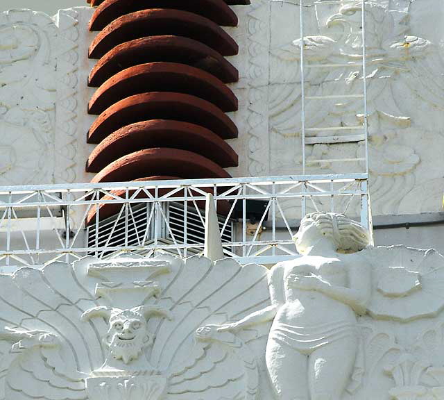 Detail of the Sunset Towers Apartments, designed in 1929 by Leland A. Bryant, Sunset Boulevard, West Hollywood