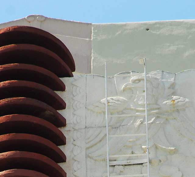 Detail of the Sunset Towers Apartments, designed in 1929 by Leland A. Bryant, Sunset Boulevard, West Hollywood