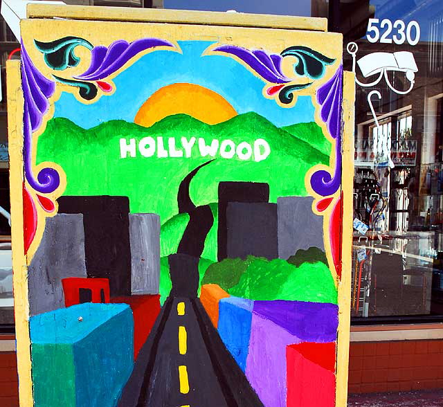 East Hollywood Utility Box, southeast corner of Hollywood and Harvard