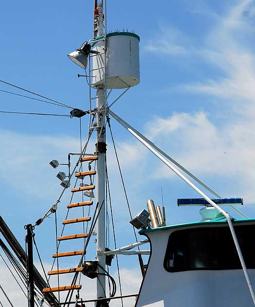 Marina del Rey, California, old fishing trawler, the Mona Lisa