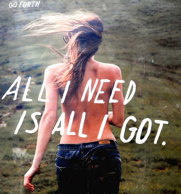 "All I Need Is All I Got - Go Forth" Levis ad, Hollywood
