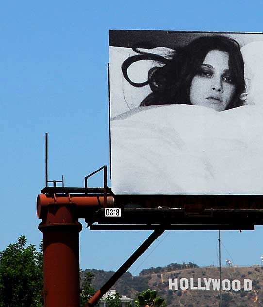 Bedroom Eyes - Billboard on Cahuenga Boulevard, Hollywood