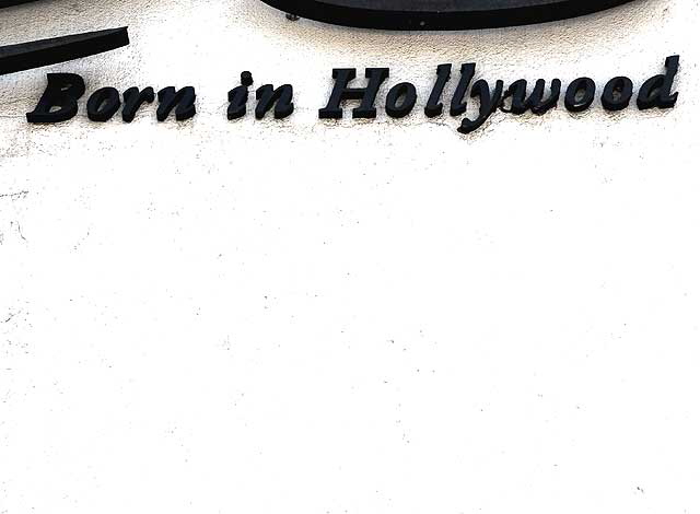 Born in Hollywood - Storefront, Hollywood Boulevard