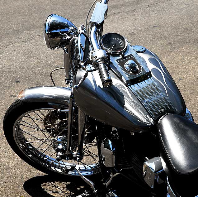 Chromed Chopper, Venice Beach