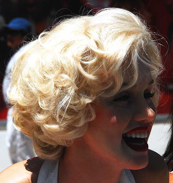 Marilyn Monroe figure at Madame Tussauds Wax Museum, Hollywood - opening week 