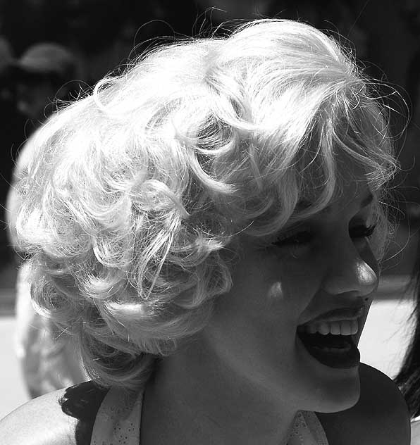 Marilyn Monroe figure at Madame Tussauds Wax Museum, Hollywood - opening week 