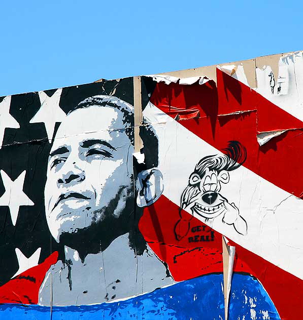 Get Real - Obama on Melrose Avenue