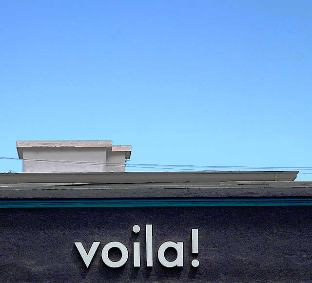 Voila! - North La Brea Avenue, Los Angeles (Hollywood)