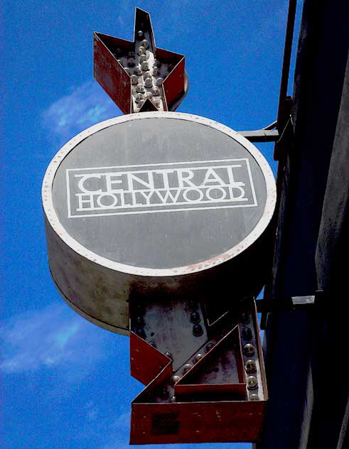 Signage at "Central Hollywood" - Las Palmas at Hollywood Boulevard