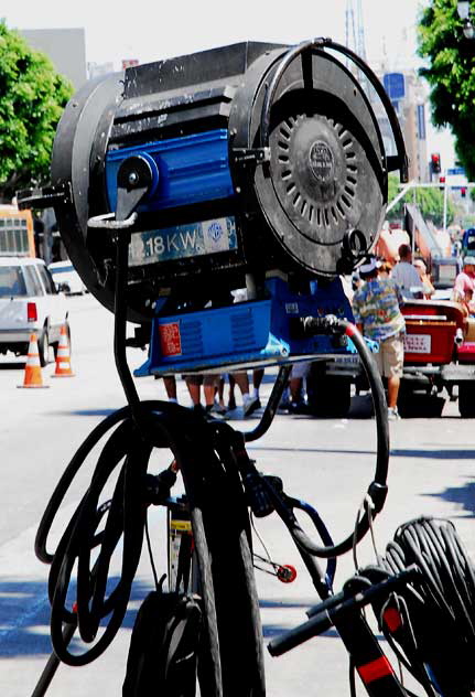 Location shoot for the New Line movie "Valentine's Day" - southeast corner of Hollywood Boulevard and Highland, Wednesday, August 5, 2009