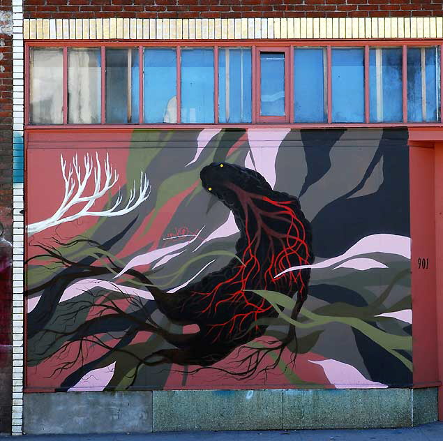 Mural, Pacific Avenue, Venice Beach