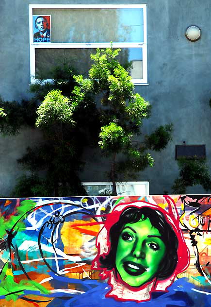 Mural, Pacific Avenue, Venice Beach