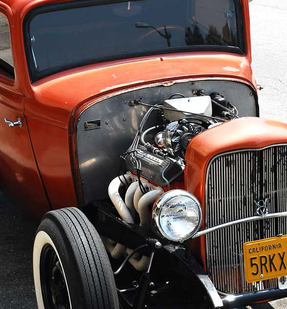 Little Deuce Coupe - '32 Ford hotrod - parked on Hollywood Boulevard east of Vermont, Monday, August 10, 2009