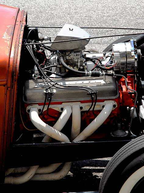 Little Deuce Coupe - '32 Ford hotrod - parked on Hollywood Boulevard east of Vermont, Monday, August 10, 2009