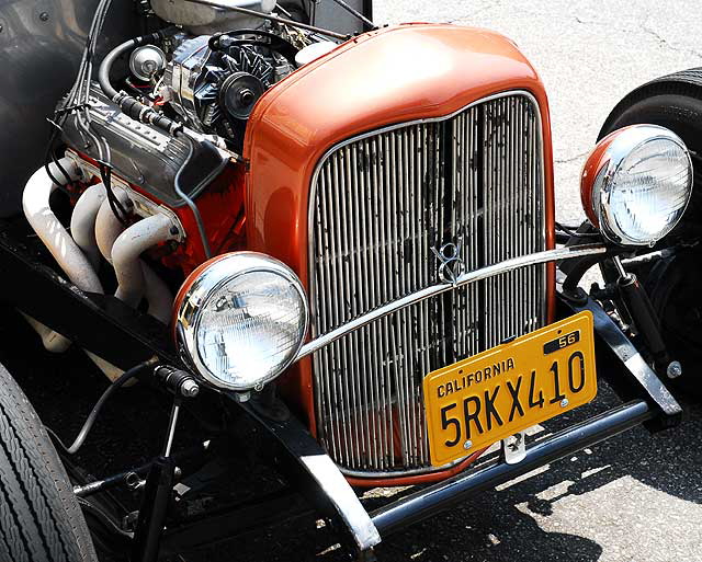 Little Deuce Coupe - '32 Ford hotrod - parked on Hollywood Boulevard east of Vermont, Monday, August 10, 2009