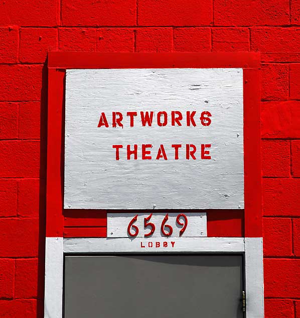 Artworks (Art/Works) Theater, Santa Monica Boulevard, Hollywood