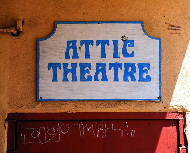 Attic Theater, Santa Monica Boulevard, Hollywood