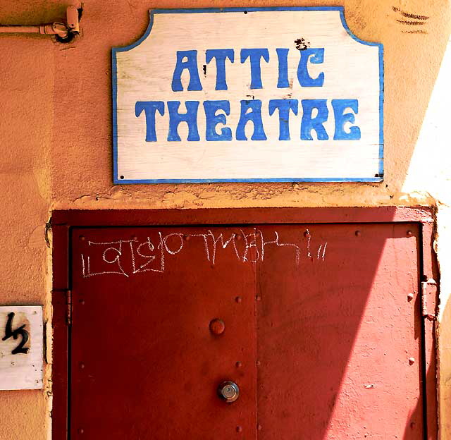 Attic Theater, Santa Monica Boulevard, Hollywood