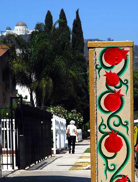 Painted Utility Box, Alexandria at Hollywood Boulevard, East Hollywood