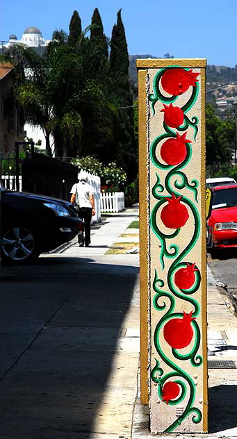 Painted Utility Box, Alexandria at Hollywood Boulevard, East Hollywood