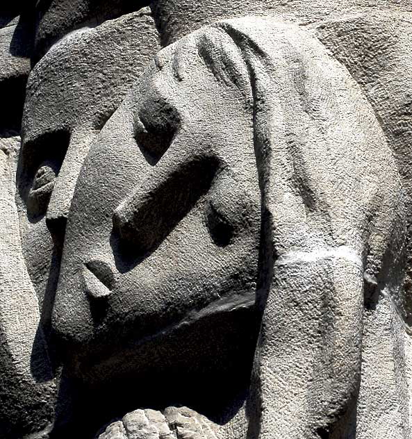 Tower of Masks. 1961 - Anna Mahler - UCLA Sculpture Garden