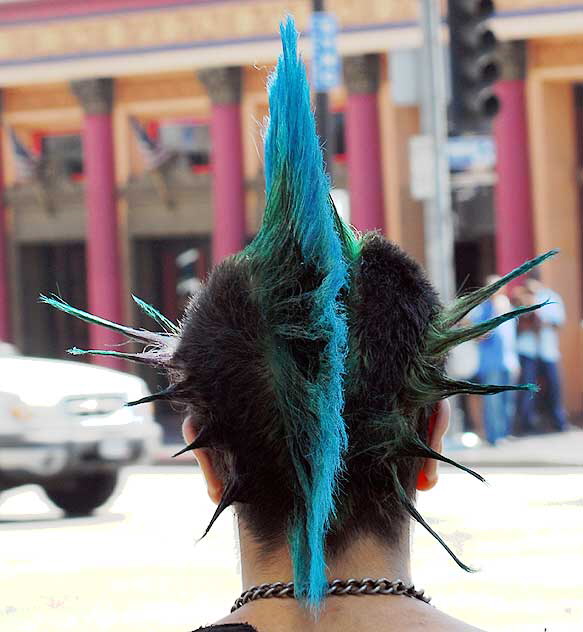 Spiked Hair, Hollywood Boulevard