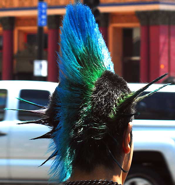 Spiked Hair, Hollywood Boulevard
