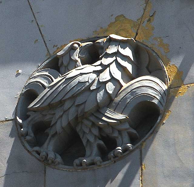 Detail at Hollywood First National Bank (1927, Meyer & Holler) - 6777 Hollywood Boulevard 