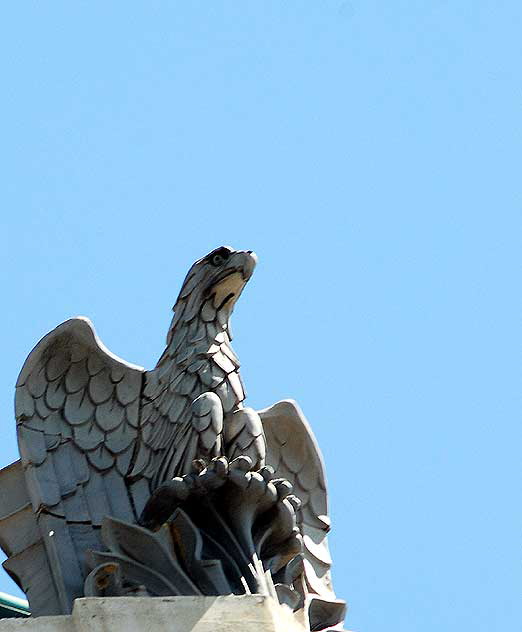 Detail at Hollywood First National Bank (1927, Meyer & Holler) - 6777 Hollywood Boulevard 