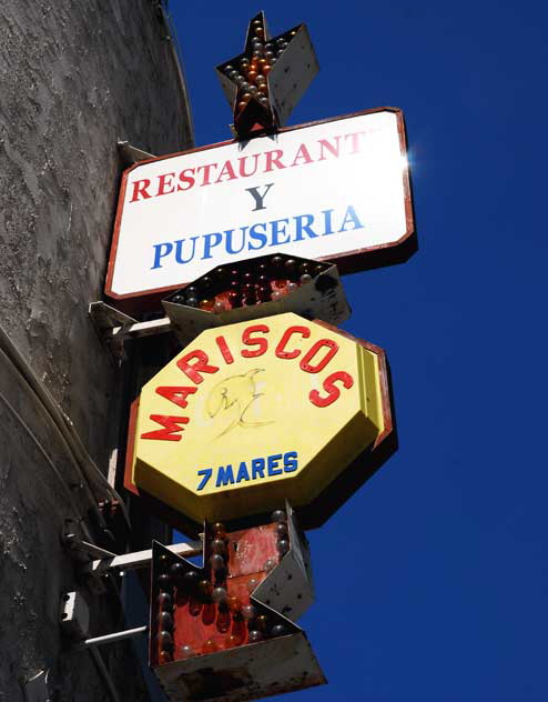 Mariscos 7 Mares, Sunset Boulevard in Silverlake